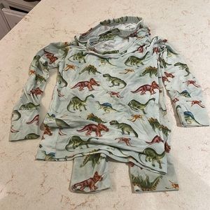 Posh Peanut dinosaur pajamas SZ 4T